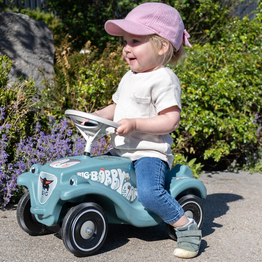 Big Bobby Car Classic Life - Rutschauto ab 1 Jahr, gefertigt aus recyceltem Kunststoff, ergonomische