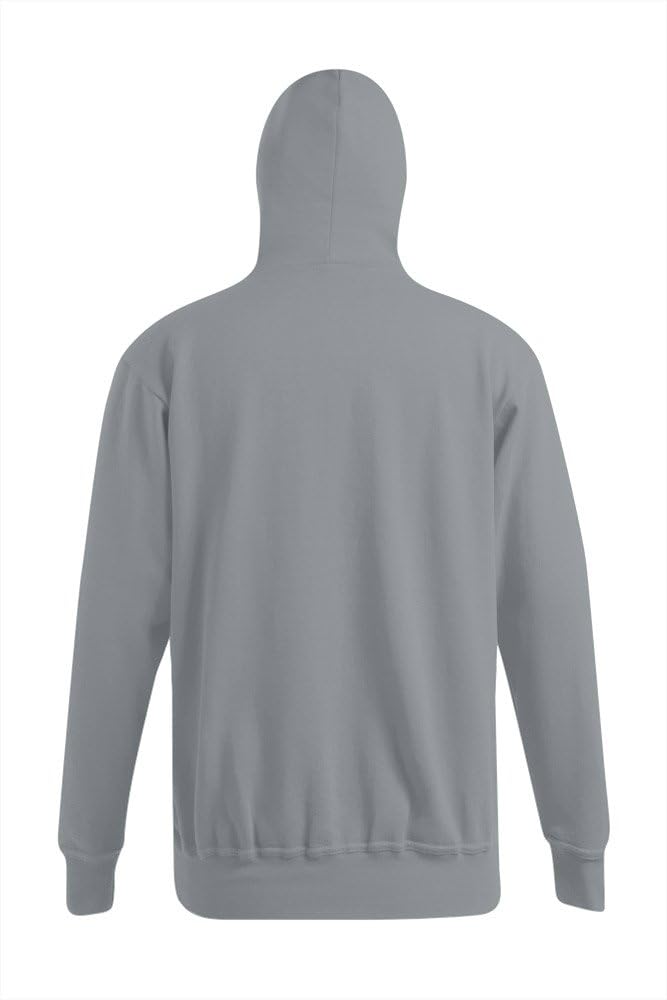 Basic Hoodie 80-20 Plus Size Herren, Sportgrau, XXXL