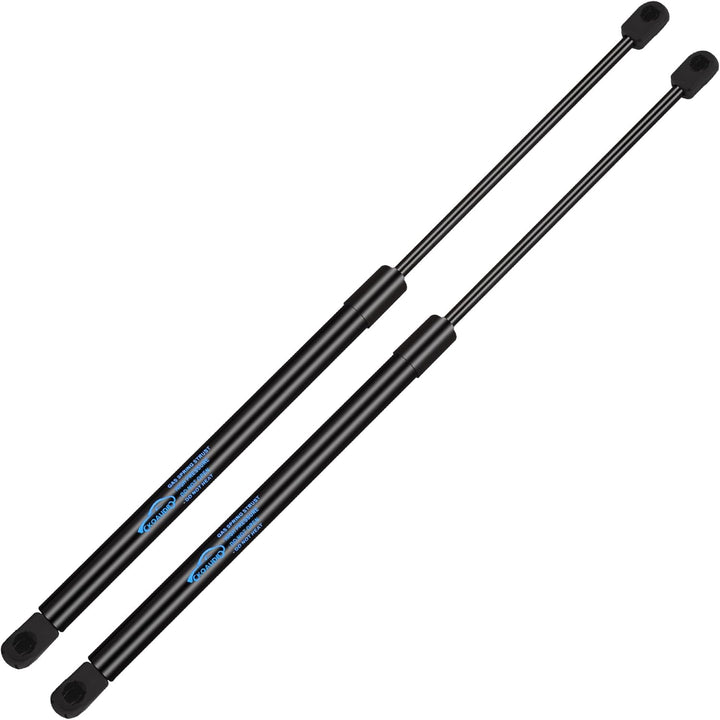 2x Gasdruckfeder VW Polo 9N 2002 2003 2004 2005 2006 2007 2008 2009 für Heckklappendämpfer Schwarz G
