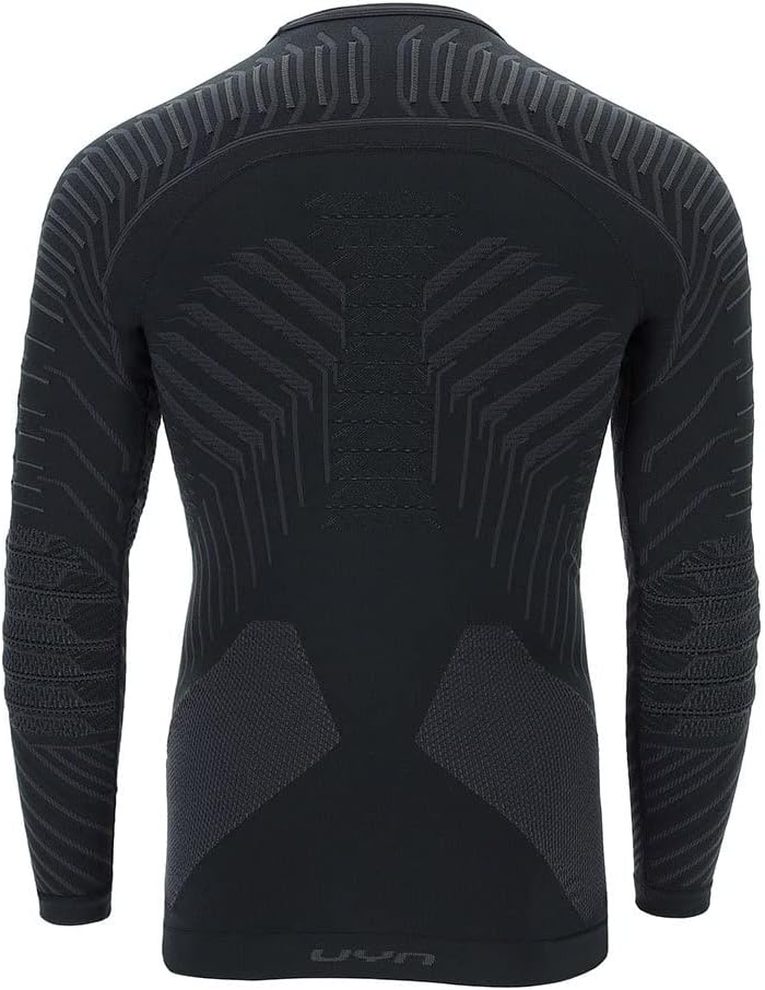UYN Herren Resilyon Langarmshirt, Black/Anthracite, S/M
