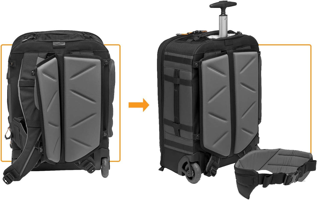 Lowepro LP37272-PWW Pro Trekker RLX 450 AW II Kamerarucksack/-Trolley für 15-Zoll-Laptop/iPad, spieg