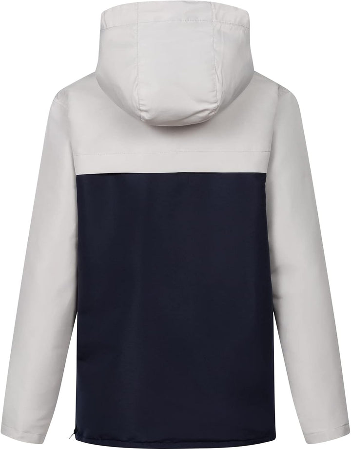 Rock Creek Damen Windbreaker Jacke Anorak D-477 XS Grau, XS Grau