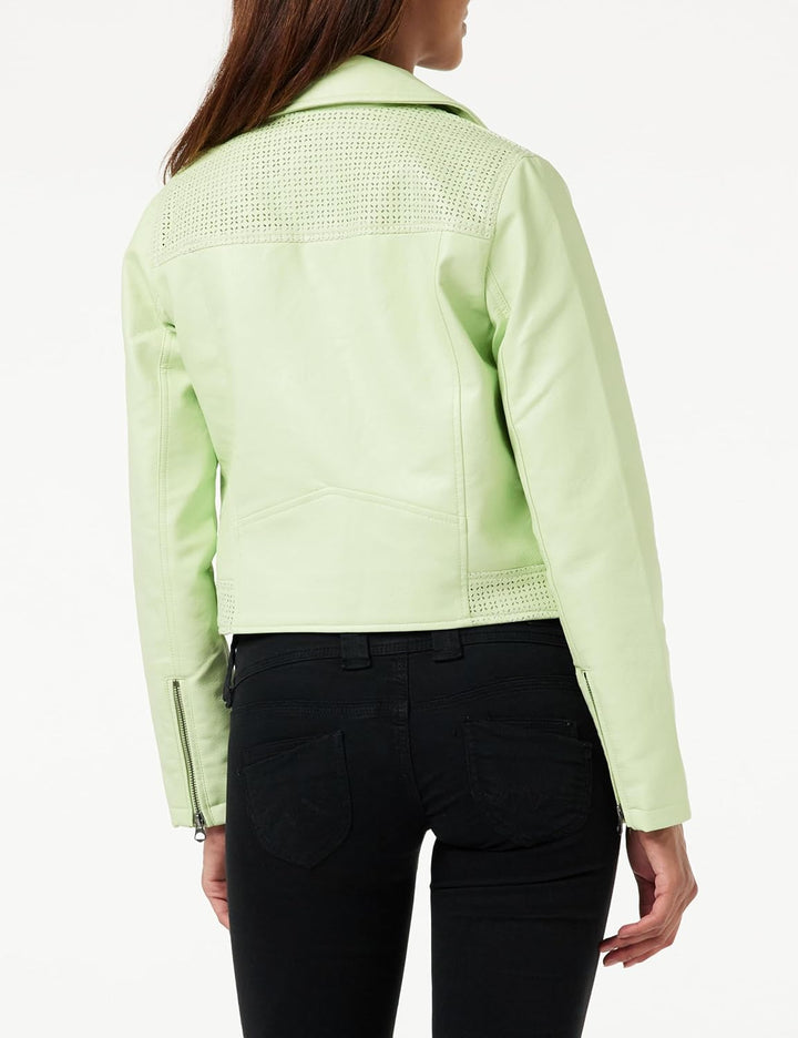 Pepe Jeans Damen Masie Jacket S Green (Bleach Green), S Green (Bleach Green)
