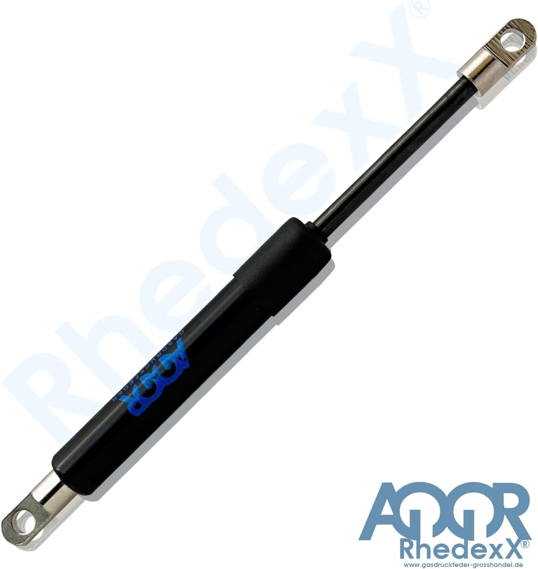 RhedexX® Gasdruckfeder Gelenkauge 180mm/50mm/30N - Länge-180mm, Hub-50mm - Gasdruckdämpfer Gasfeder