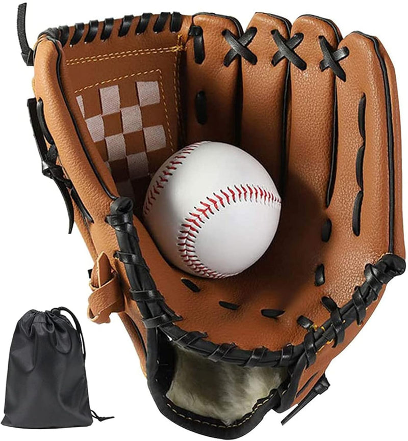 LeapBeast Baseball Handschuhe - Softball Handschuhe mit Einem Ball, Erwachsenen Baseball Training We