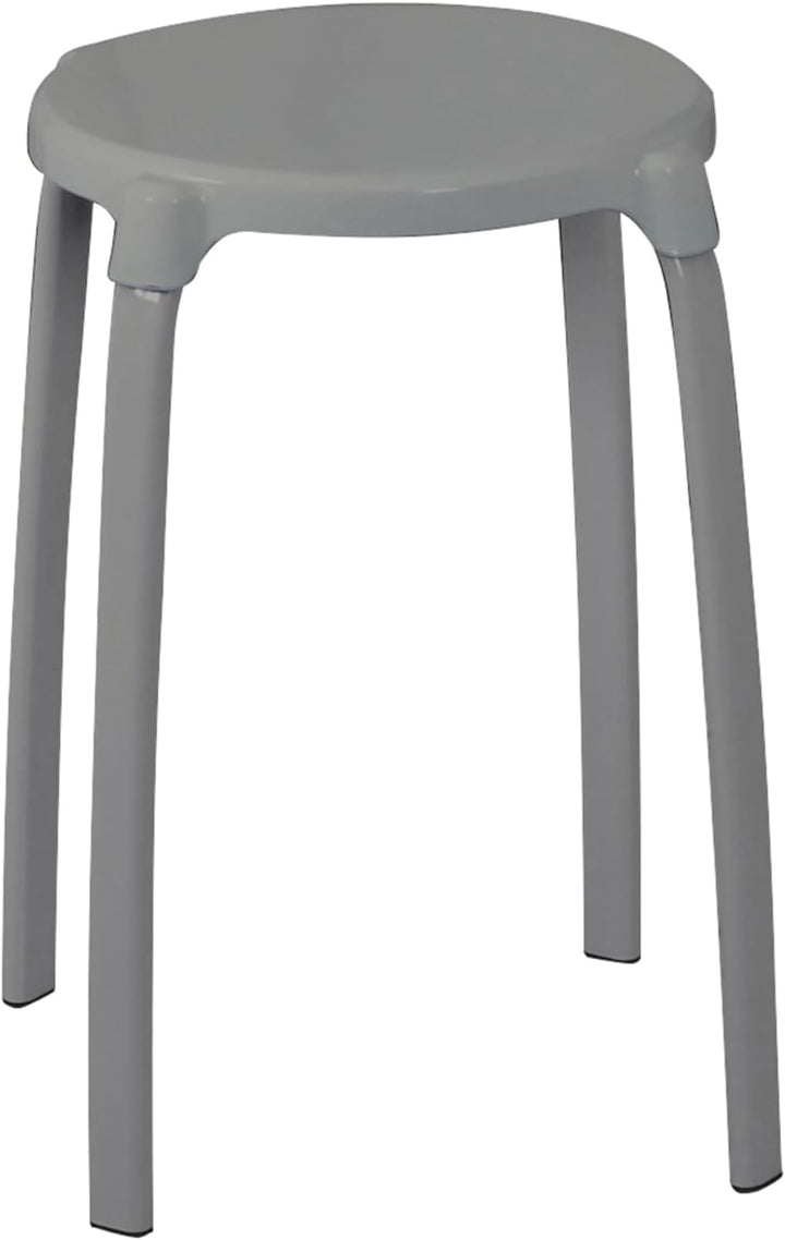 RIDDER Bad-Hocker Max, rund grau, Grau