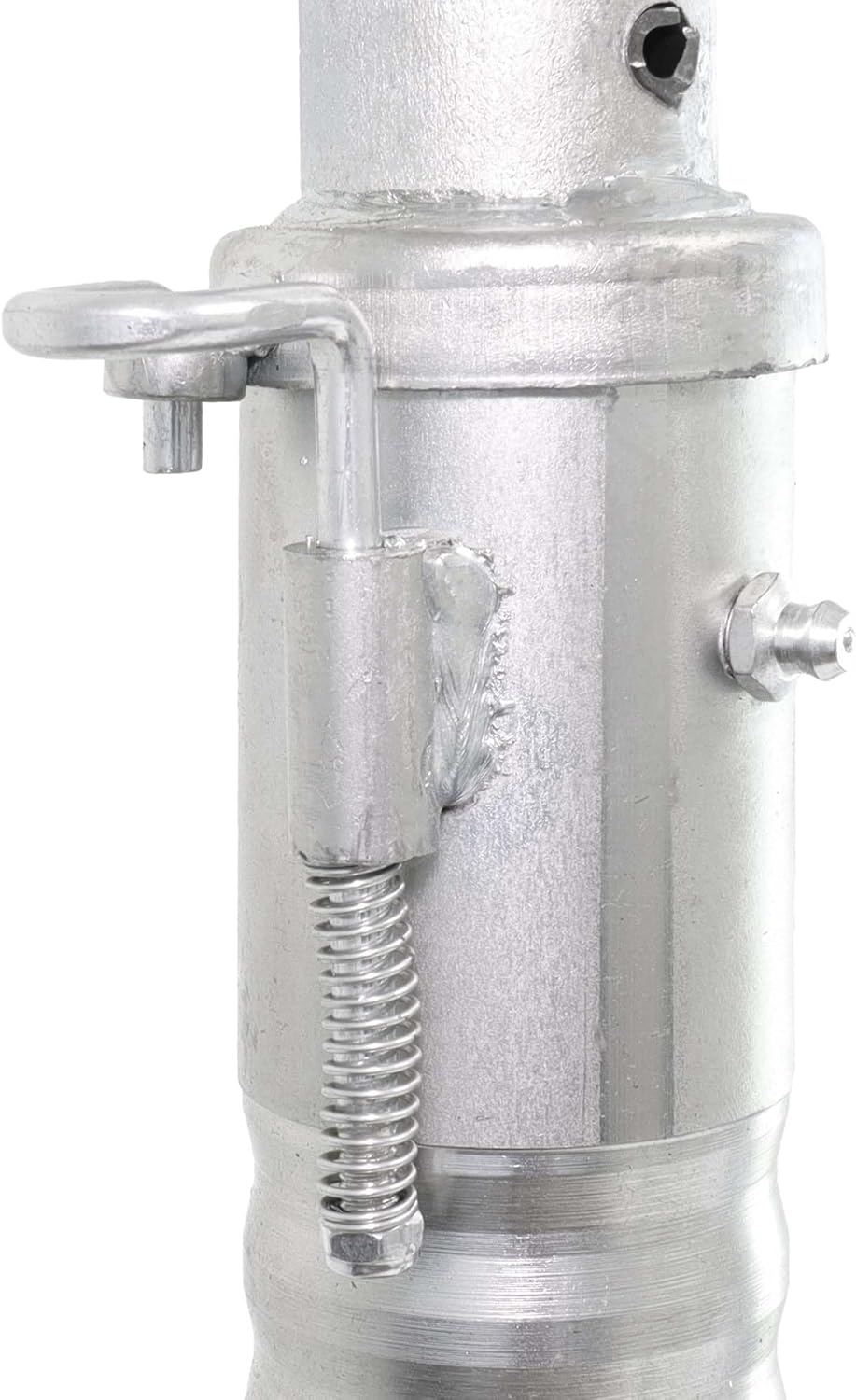 The Drive Stützrad mit Vollgummi-Reifen gerippte Ausführung Extra Lang 350kg Stützlast