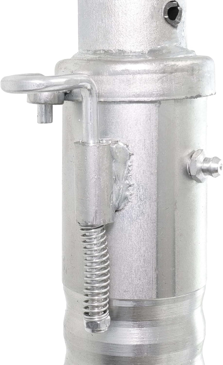 The Drive Stützrad mit Vollgummi-Reifen gerippte Ausführung Extra Lang 350kg Stützlast
