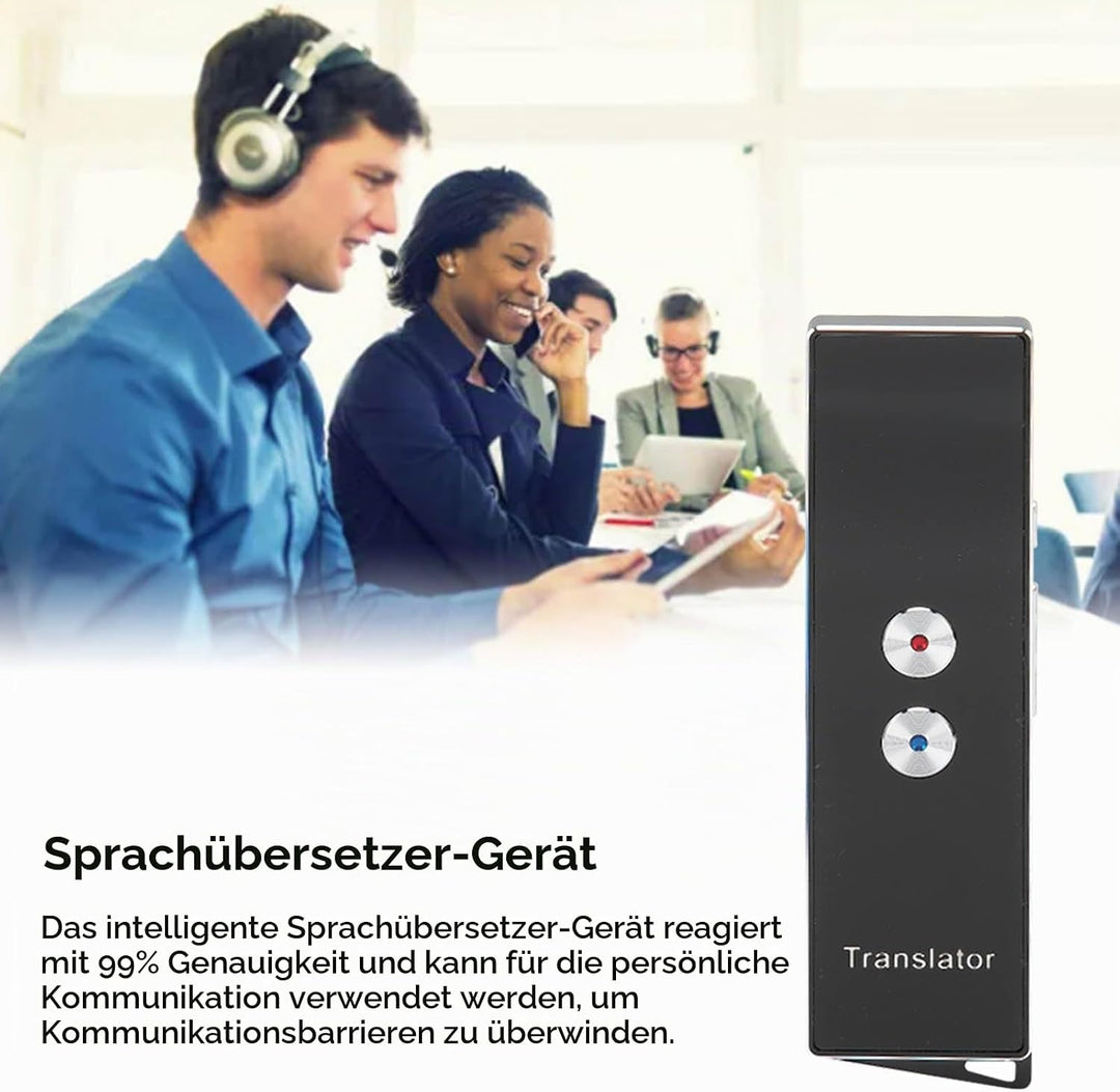 X9 Sprachübersetzergerät, Zwei Wege Echtzeit Sprachübersetzung, Unterstützung von 74 Sprachen mit 70