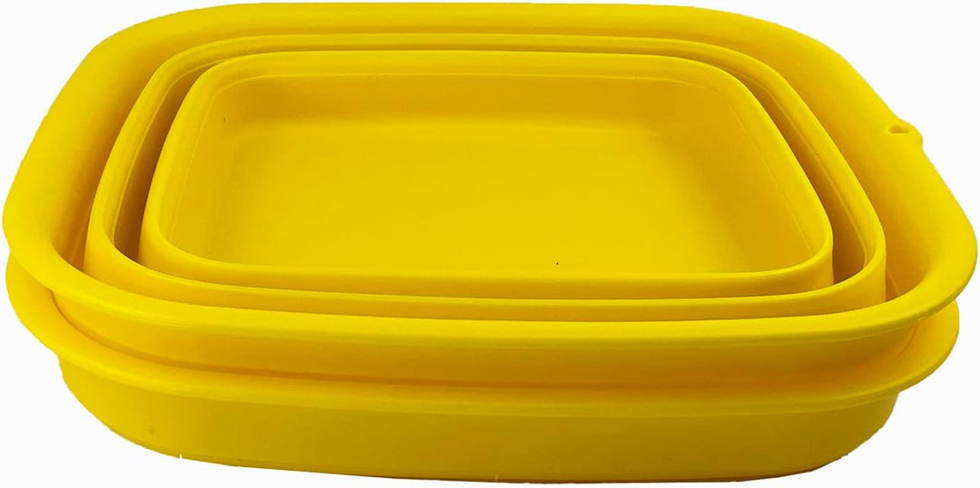 SAMMART 15L zusammenklappbare Wanne – Faltbare Geschirrwanne – tragbares Waschbecken – platzsparende