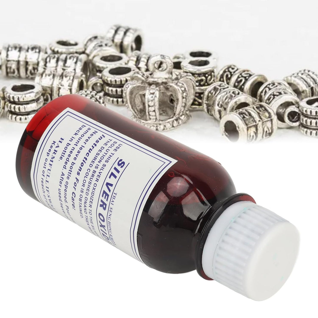 Oxidationslösung für Silber, Oxidierte Lösung für die Herstellung von Vintage-Schmuck, Verhindert Sc