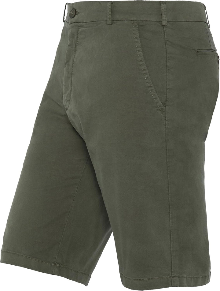 Schott NYC Herren Klassische Shorts 38 Dark Khaki, 38 Dark Khaki