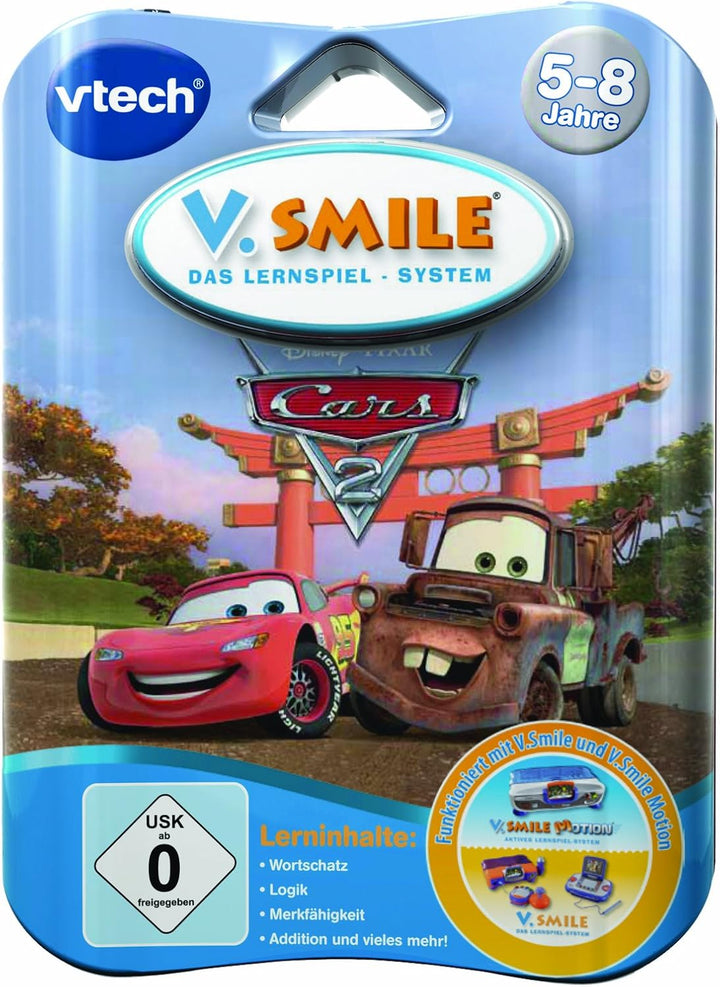 VTech 80-084584 - V.Smile Motion Lernspiel Cars 2
