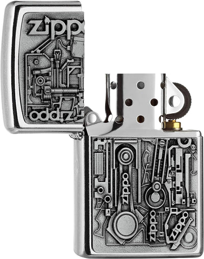 Zippo 2006539 207 Motor Parts Emblem 3D