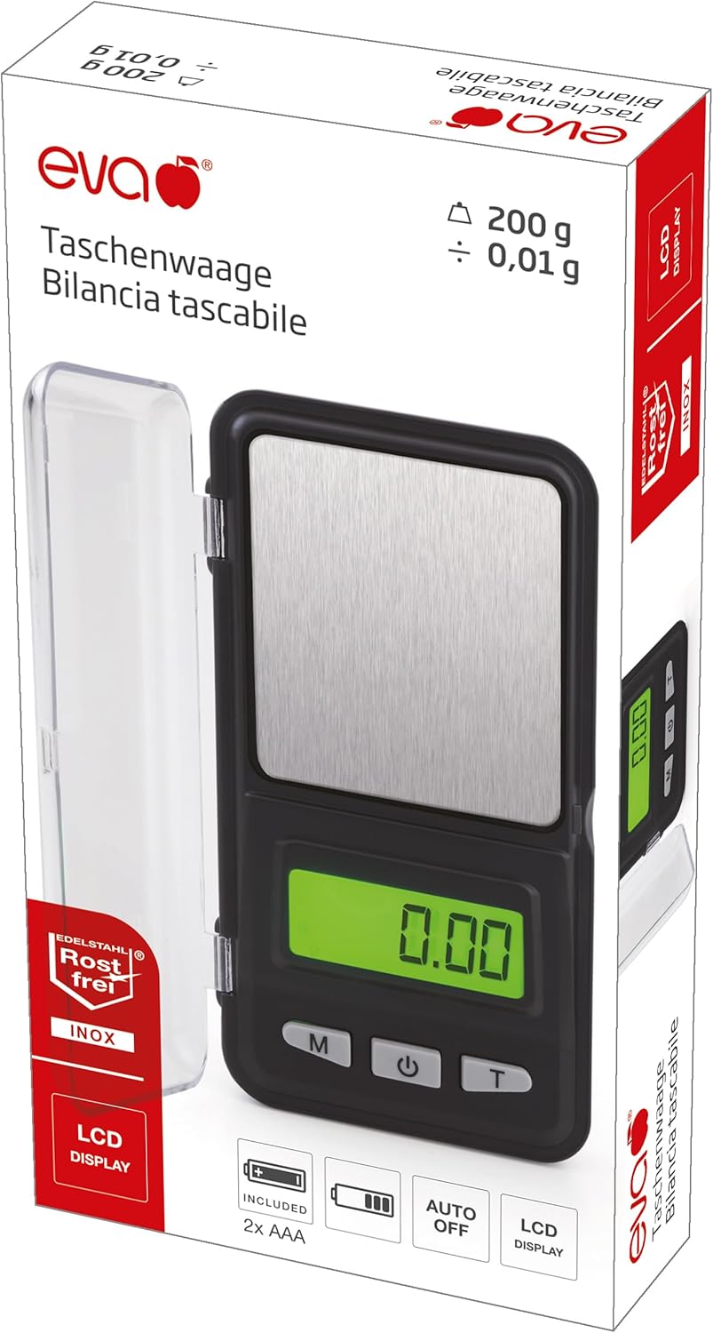 Waage Taschenwaage 200 g/0.02g