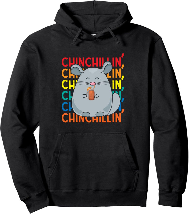 Cute Chinchillin' | Haustier Nagetier | Chinchillas Lover Pullover Hoodie