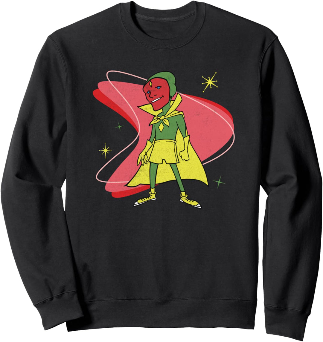 Marvel WandaVision Vision 50s Retro Sweatshirt