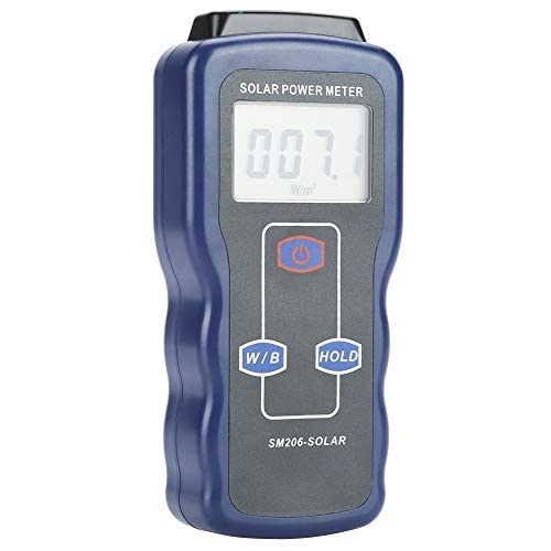 SM206 Digital Solar Power Meter Sonnenstrahlung Energie Insolation Tester Messprüfgerät