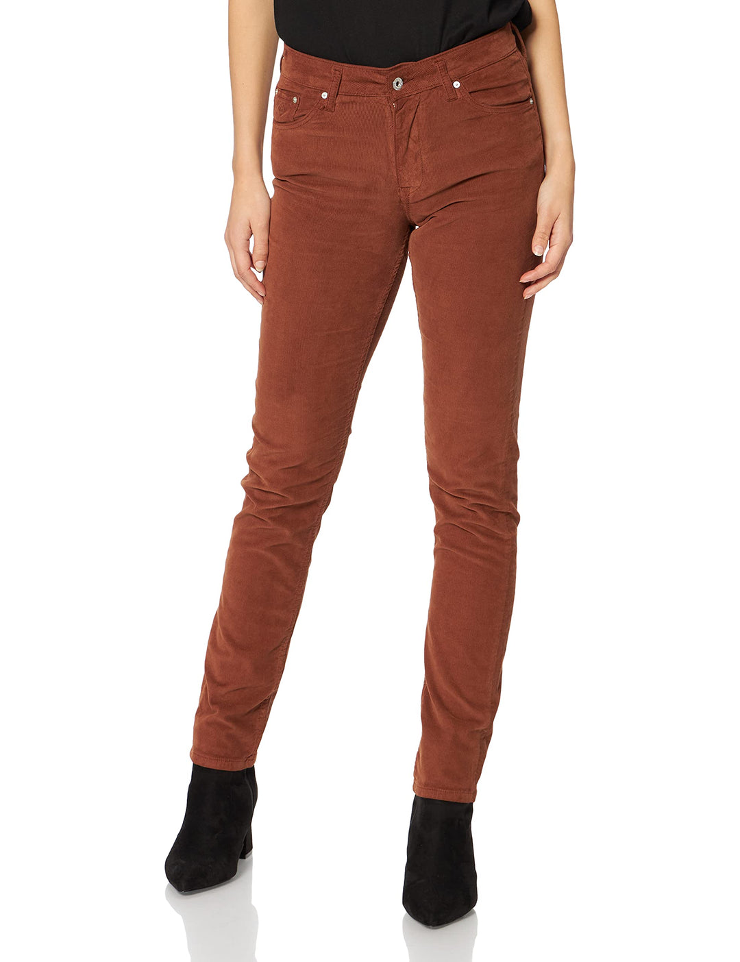 GANT Damen Freizeithose 26W / 32L Chocolate Brown, 26W / 32L Chocolate Brown