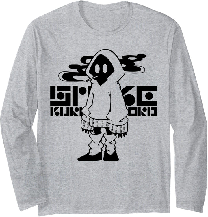 nog-T-0005-Zigarettenweiss Langarmshirt