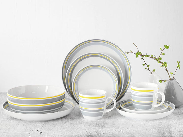 CreaTable, 22902, Serie Allround - Trend Line, Geschirrset, Kombiservice 10 teilig