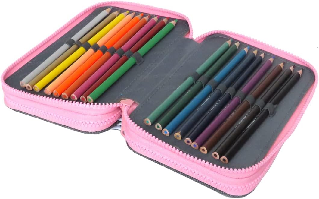 CoolPack XXL Federtasche Federmappe 3-Fach Schulstiftetui, dreifaches Federmäppchen, Federmäppchen f