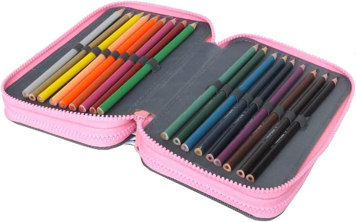 CoolPack XXL Federtasche Federmappe 3-Fach Schulstiftetui, dreifaches Federmäppchen, Federmäppchen f