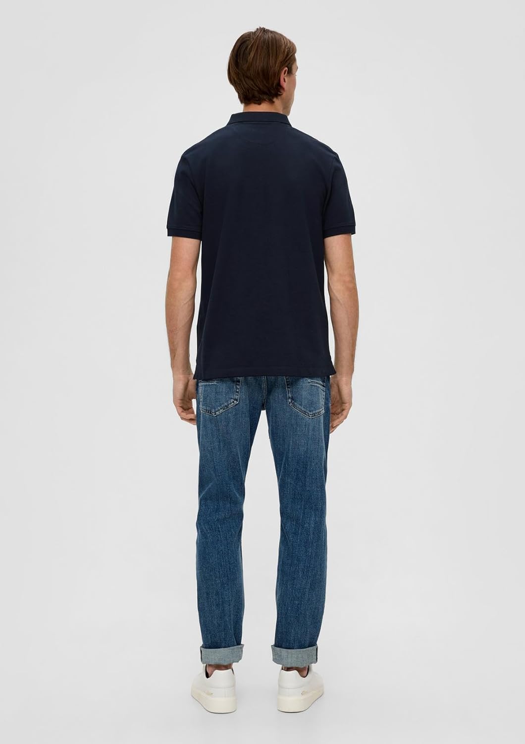 s.Oliver Herren Poloshirt M Blau (Medieval Blue Aop 58a1), M Blau (Medieval Blue Aop 58a1)