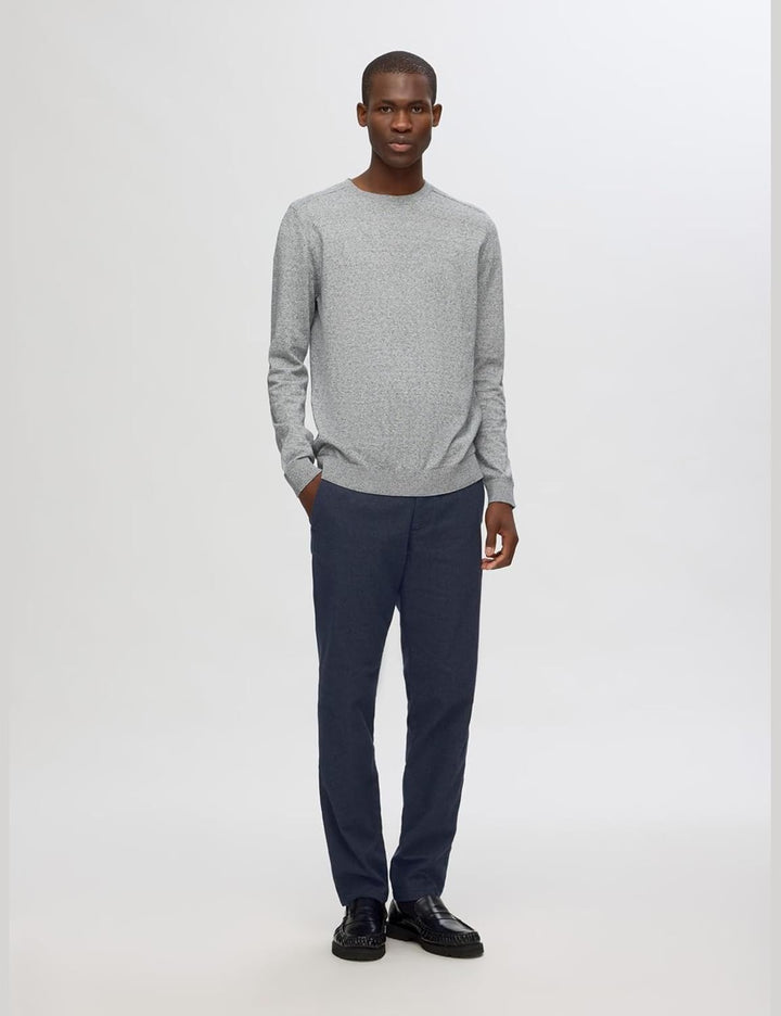 Selected Homme Male Chino 175 Slim Fit Brushed 29W / 32L Dark Sapphire/Detail:structure, 29W / 32L D