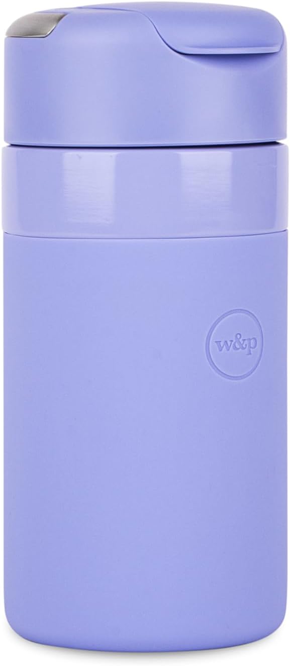 Trinkdeckel für isolierte Wasserflaschen, auslaufsicher, Tragegriff, BPA-frei, Lavendel Lavendel One