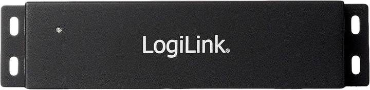 LogiLink UA0148 USB 2.0 HUB 7-port, incl. Power Display, Full Metal Housing Single, Single