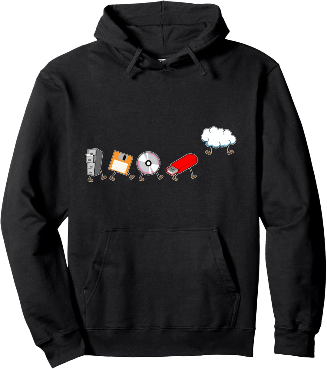 IT I Admin I Speichermedien I Nerd I Lustiges Computer Pullover Hoodie