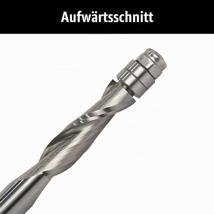 AKYLIN Spiral Bündigfräser 8mm Schaft，Up Cut Spiralfräser für Oberfräse，8 mm Schnittdurchmesser，28.6
