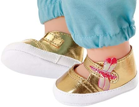 Baby Annabell Zapf Creation 703106 Schuhe, Puppenkleidung Puppen Zubehör, Puppenschuhe für 43 cm gro