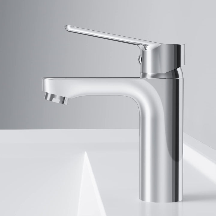 AM.PM Hit Waschtischarmatur mit Einhebelmischer | SoftMotion Keramikkartusche, Neoperl Aerator | kra