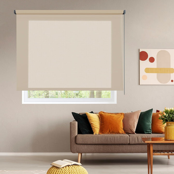 STORESDECO Lichtrollo Plus, Premium-Rollo mit Metallic-Finish. Modernes, dekoratives Rollo in Textil