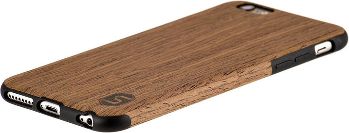 Sebastian Sturm Handyhülle Maxi | Hergestellt aus echtem Holz Black Walnut in Einer TPU-Hülle | Komp