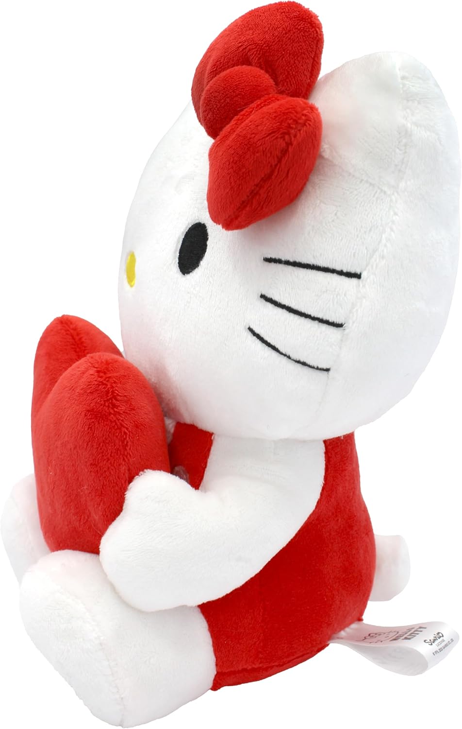 Joy Toy - Hello Kitty mit Herz ECO-Plüsch in Kartontäschchen 24 cm, Herz