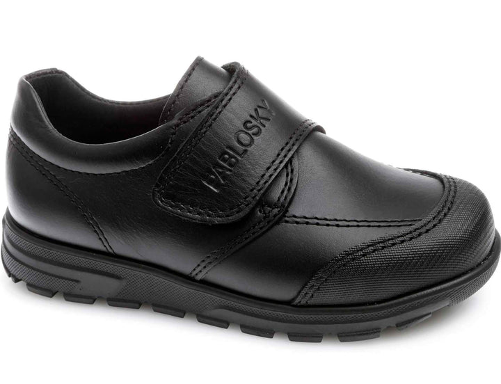 Pablosky Unisex Kinder 334510 Mokassins 24 EU Schwarz, 24 EU Schwarz