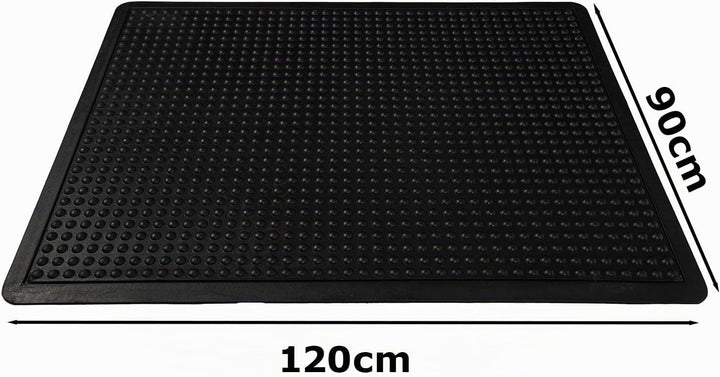 ANRO Anti-Ermüdungsmatte 90x120cm Arbeitsplatzmatte Ergonomische Stehmatte Gummimatte Noppen Bubble