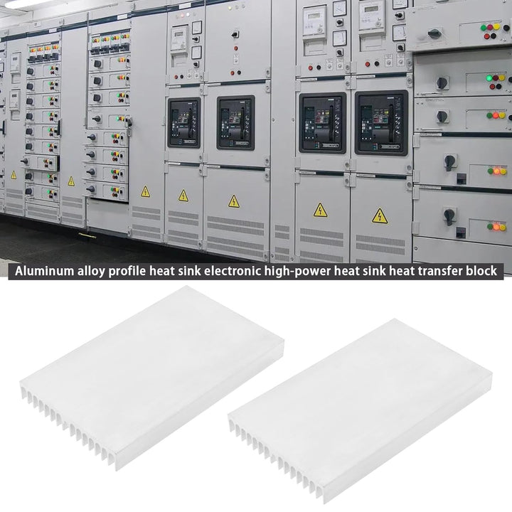 Aluminium-Kühlkörper-Kühlkörper für Computer, Strom, IC, Power, elektrisches Gerät, 100 mm x 60 mm x