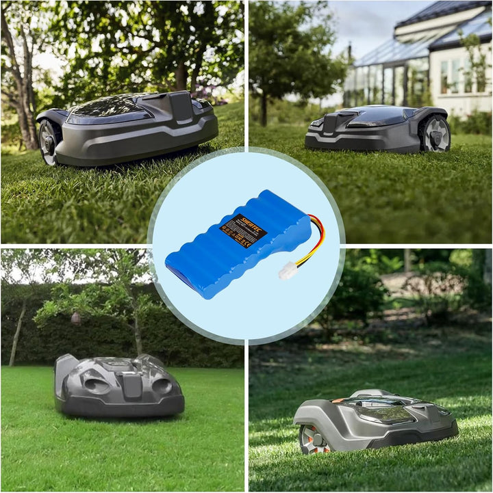 18V 5000mAh Li-Ion Akku für Husqvarna Akku Automower 320/430X/440/450X/520/550 – Ersatz für Original