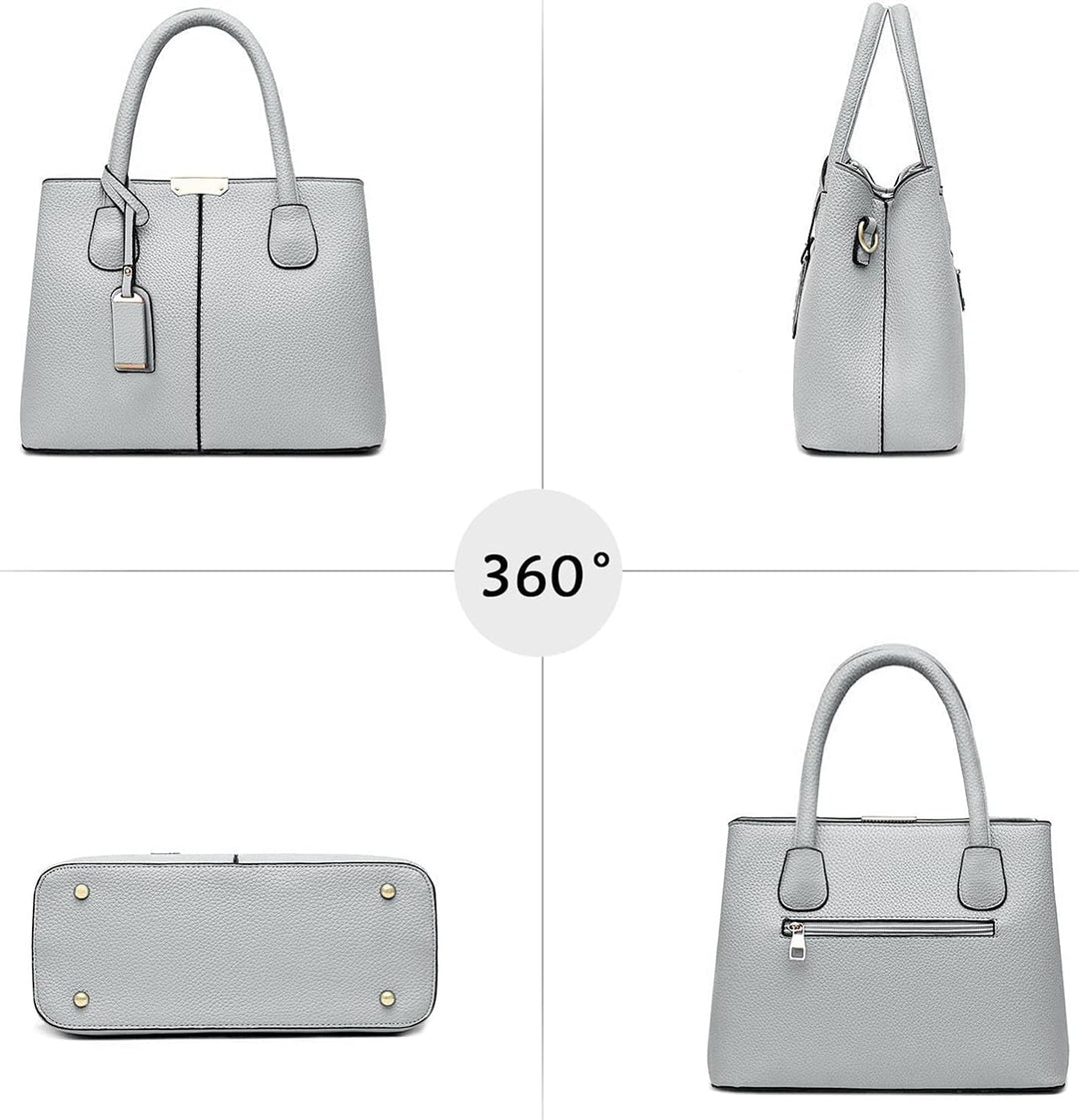 DIRRONA Elegant Damen Handtasche Schultertasche Gross Kapazität Umhängetasche Beiläufig Reise Tasche