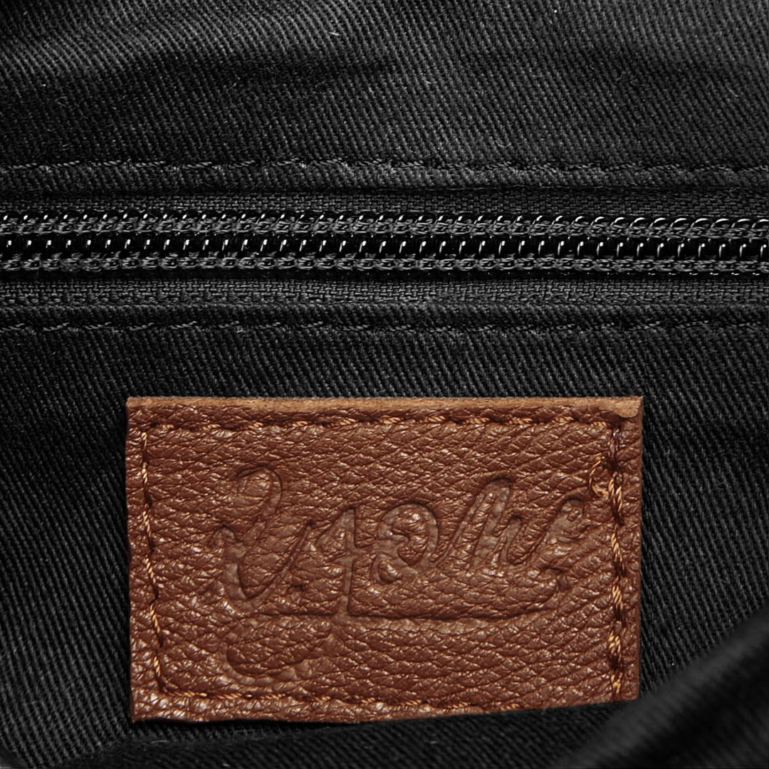 X-ZONE Umhängetasche echt Leder Damen - 020098 Cognac, Cognac