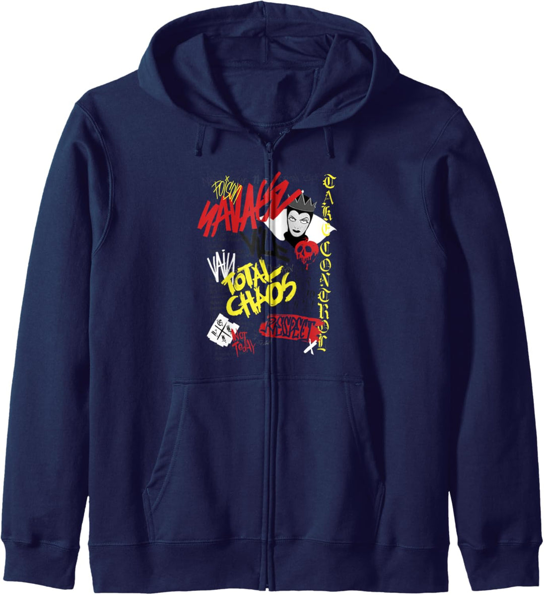 Disney Snow White Evil Queen Graffiti Kapuzenjacke