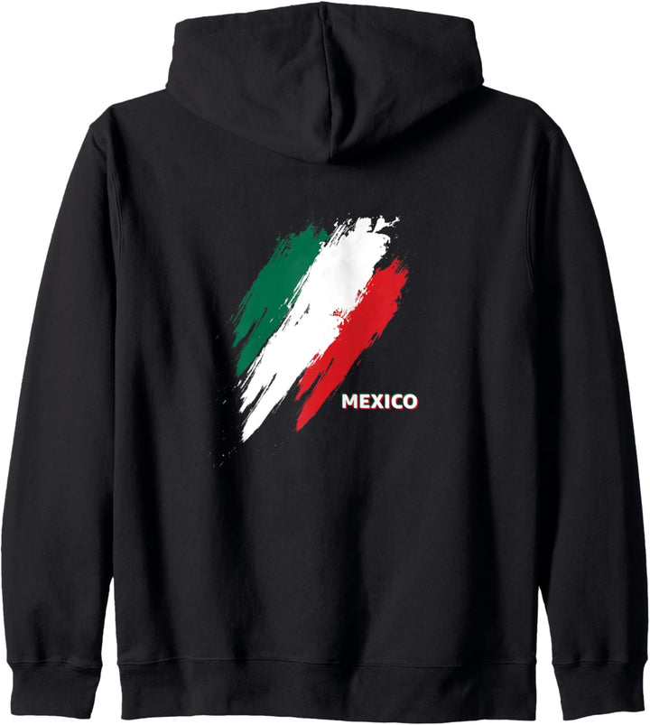 Flagge Mexiko Kapuzenjacke