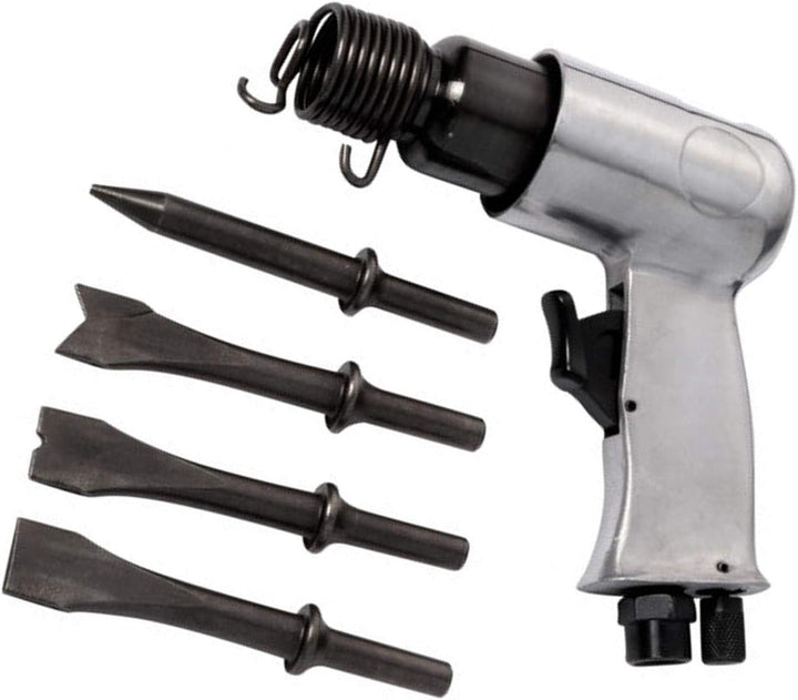 BlueSpot Tools 07951 BlueSpot Drucklufthammer und Meissel-Set, 150 mm