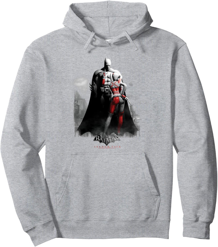 Batman: Arkham City Harley Quinn and Bats Pullover Hoodie