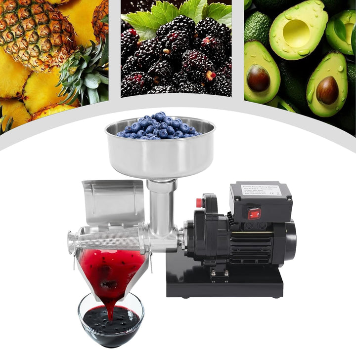 450W Elektrische Tomatenmarkmaschine Aus Edelstahl FüR Den Gewerblichen Gebrauch Zur Herstellung Von