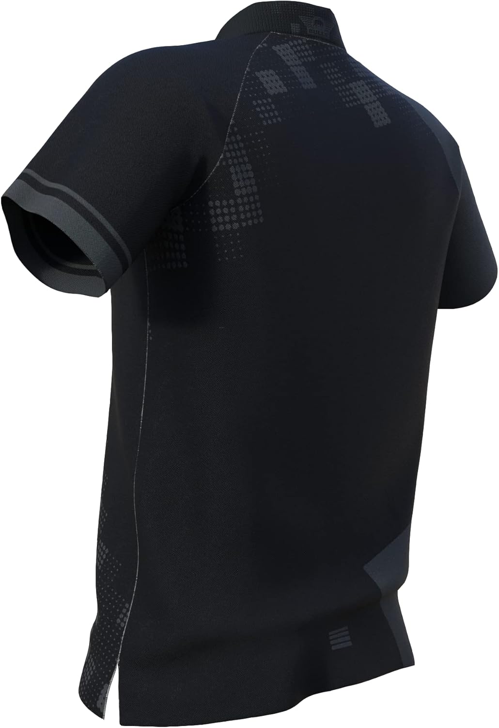 Bull's Plain Black Polo XXXL